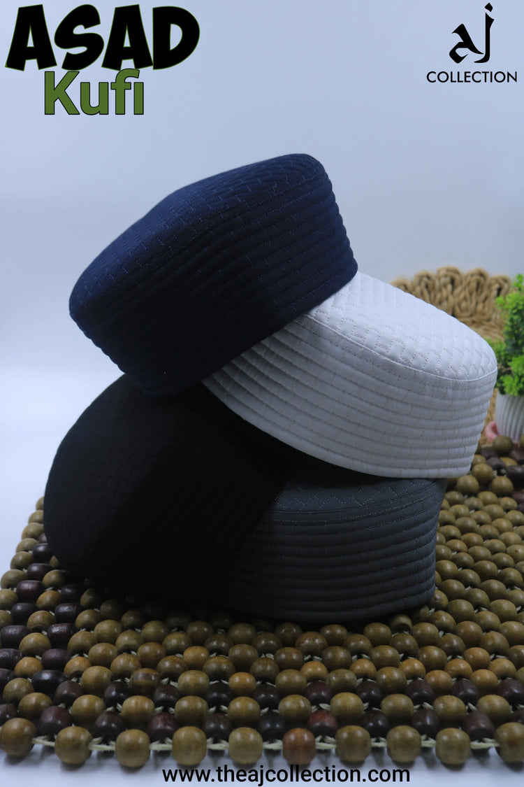 Asad Kufi Caps