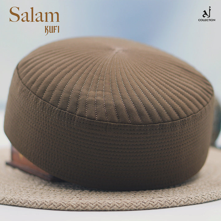 Salam Kufi Cap - Brown