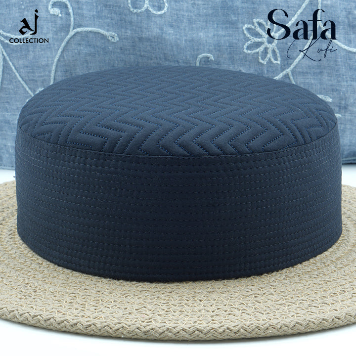 Safa Kufi Cap - Navy