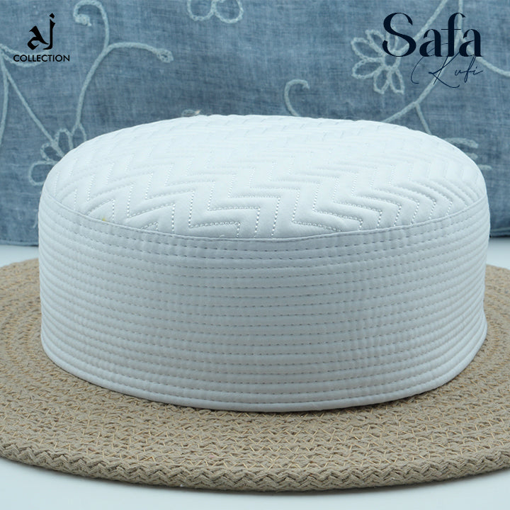 Safa Kufi Cap - White