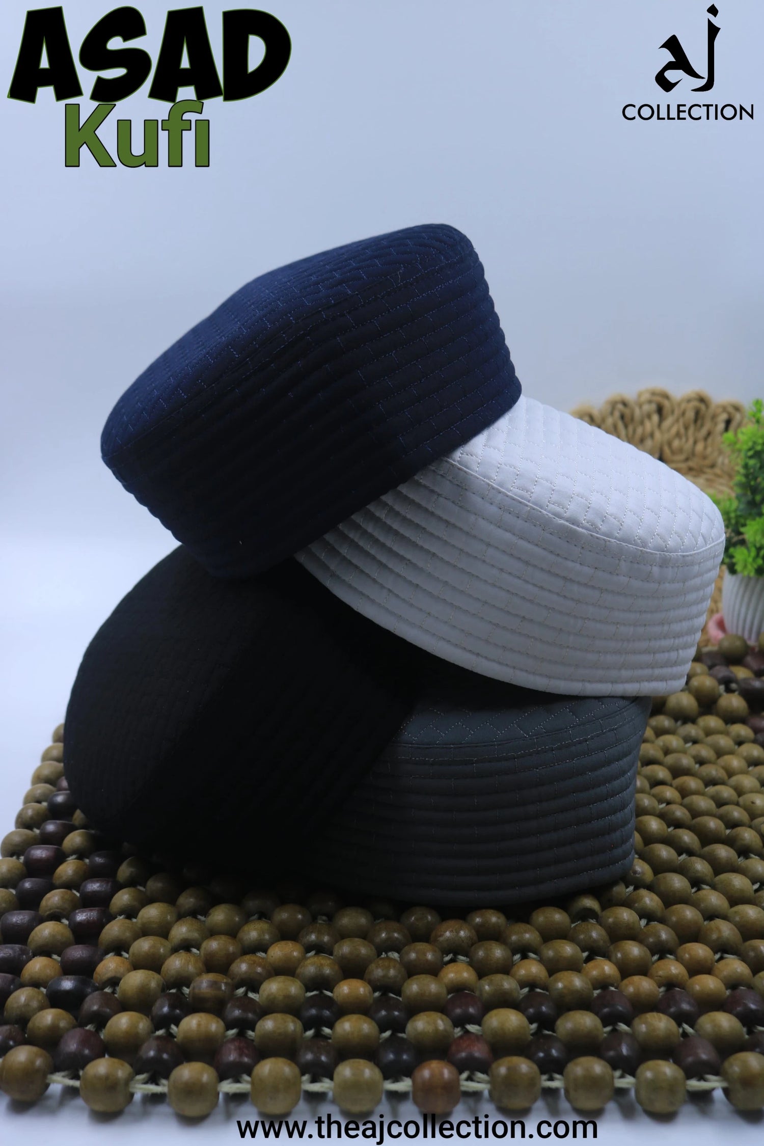 Asad Kufi Caps