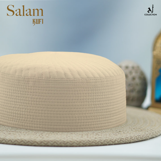 Salam Kufi Cap - Beige
