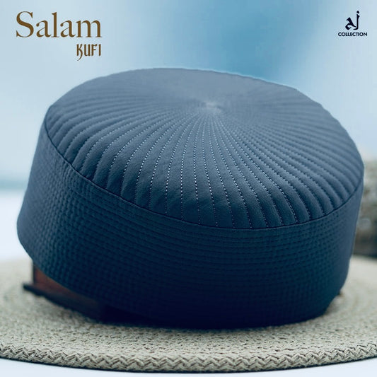 Salam Kufi Cap - Charcoal