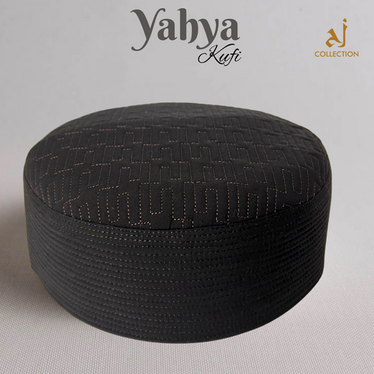 Yahya Kufi Cap - Brown