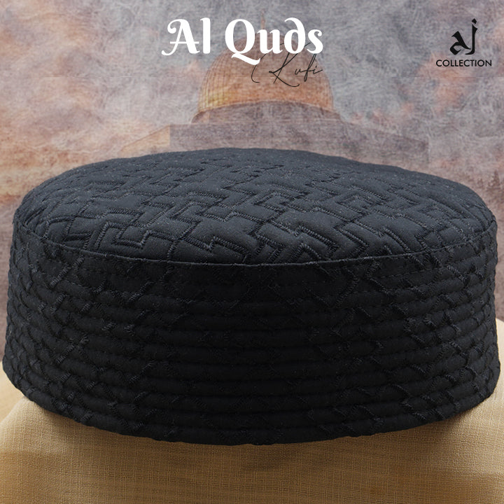 Al Quds Kufi Cap - Black
