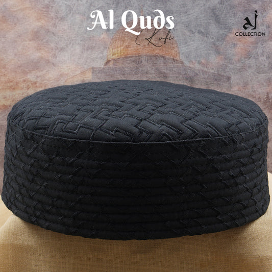 Al Quds Kufi Cap - Black