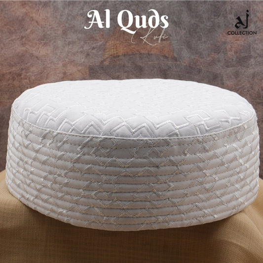Al Quds Kufi Cap - White