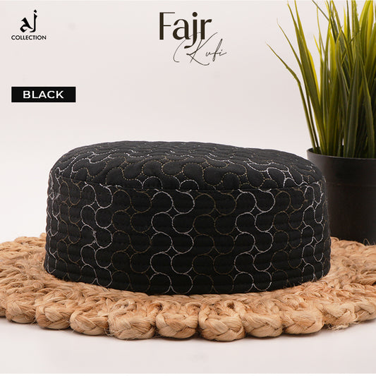 Fajr Kufi Cap - Black