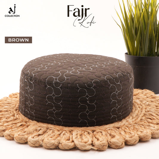 Fajr Kufi Cap - Brown