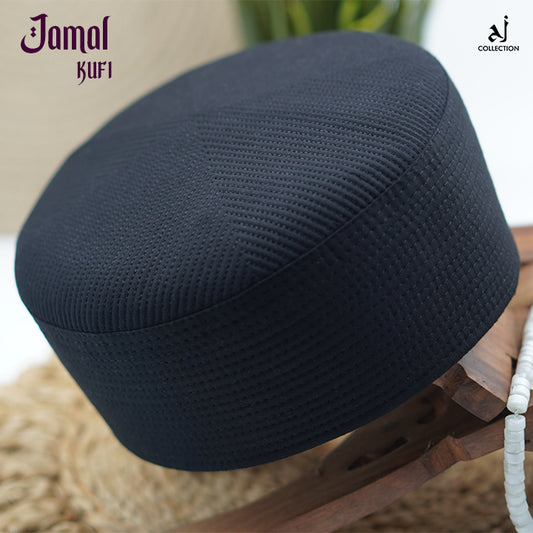 Jamal Kufi Cap - Black