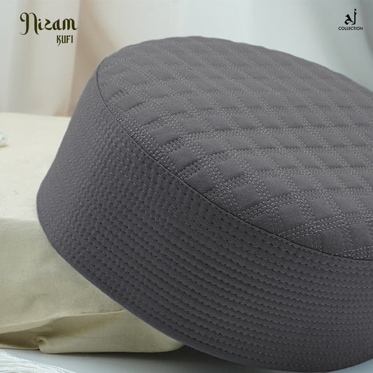 Nizam Kufi Cap - Dark Gray