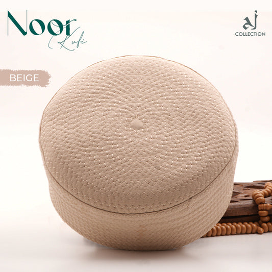 Noor Kufi Cap - Beige