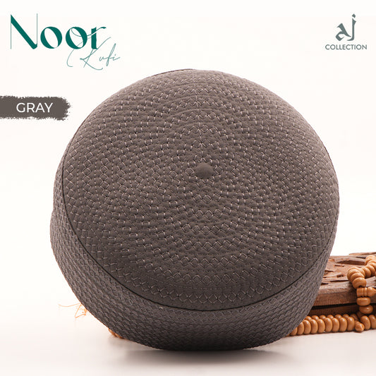 Noor Kufi Cap - Gray