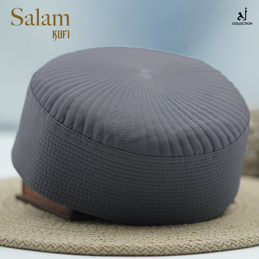 Salam Kufi Cap - Dark Gray